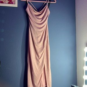 Pink Midi Dress